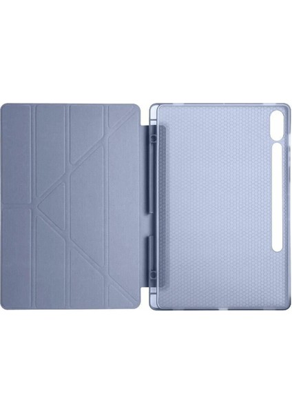 CPT83 Samsung Galaxy X610 Tab S9 Fe Plus 12.4 Kılıf Kalemlikli Mars Tablet Kılıfı - Lavender modelleri