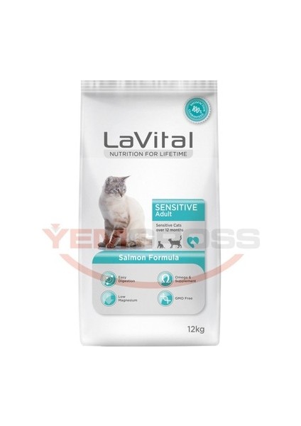 Spectrum Lavital Somonlu Yetişkin Kuru Kedi Maması 12 kg fırsatları