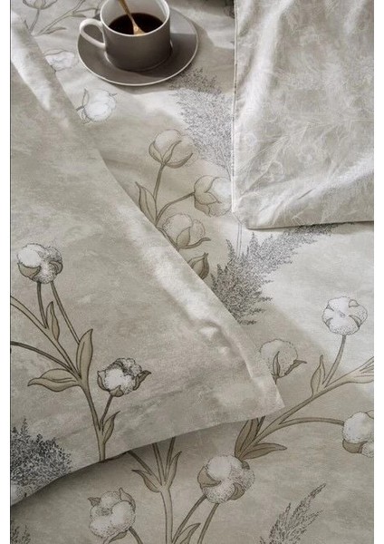 Özdilek Çift Kişilik Ranforce Nevresim Takımı Algodon Bej modelleri