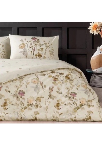 Taç Çift Kişilik Ranforce Nevresim Takımı Nina Bej fiyatları