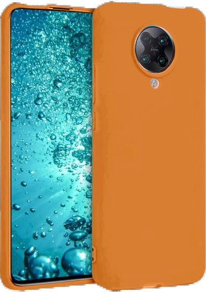CPT83 Xiaomi Redmi K30 Pro Kılıf Nano Içi Kadife Silikon - Turuncu fiyatları