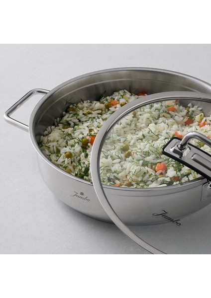 Modena 24 cm Paslanmaz Çelik Basık Tencere fırsatları