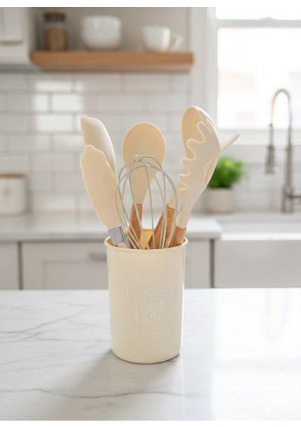 Primo Silikon Kepçe Seti Siyah