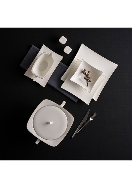 Wind Gold 12 Kişilik 64 Parça Yemek Takımı indirimleri