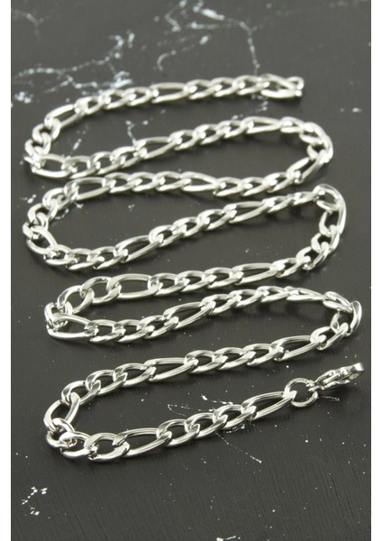 Ieg Düz Zincir Çelik Kolye 55 cm