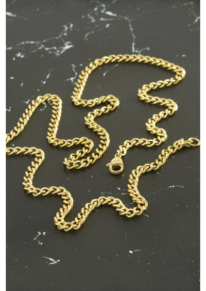 Ieg Düz Zincir Çelik Kolye 55 cm