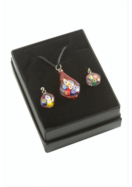 Ieg Cam Sanatı Murano Kutulu Set Kolye fiyatları