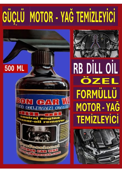 Rb Dill Oil ( GÜÇLÜ MOTOR - YAĞ TEMİZLEYİCİ )