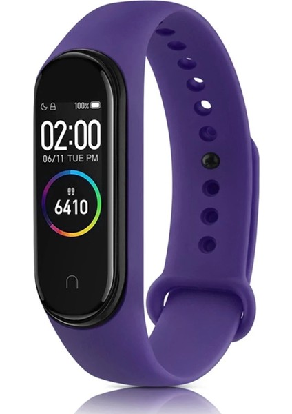 CPT83 Xiaomi Mi Band 6 Klasik Kordon - Mor