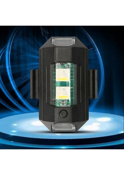 8pc Universal LED Uçak Flaşları Işıkları Motosiklet Anti Çarpışma Uyarı Işığı 7 Molors Turn Sinyal Göstergesi (Yurt Dışından) fırsatları