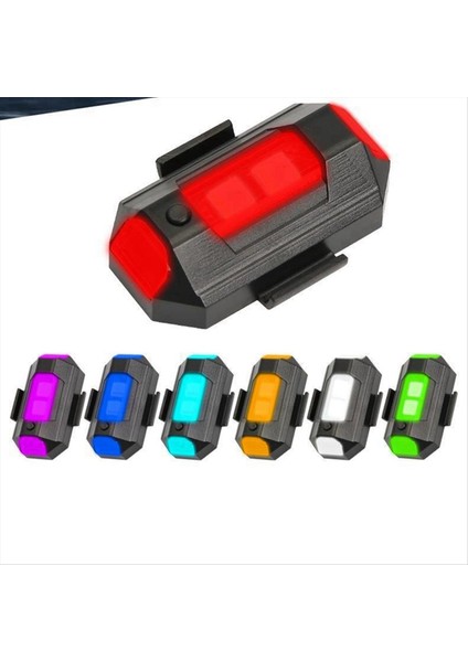 8pc Universal LED Uçak Flaşları Işıkları Motosiklet Anti Çarpışma Uyarı Işığı 7 Molors Turn Sinyal Göstergesi (Yurt Dışından) indirimleri