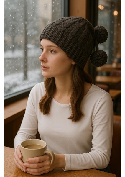 Kadın Bere Ponponlu Kışlık fırsatları