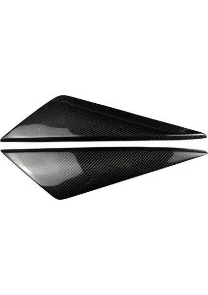 Araba Ön Far Işık Kaş Kafa Işık Göz Kapağı Kaş Karbon Fiber Trim Hyundai Genesis Rohens Coupe 2008-2011 (Yurt Dışından)