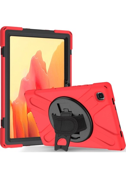 CPT83 Samsung Galaxy Tab A7 10.4 Kılıf Amazing Tablet Kapak - Kırmızı