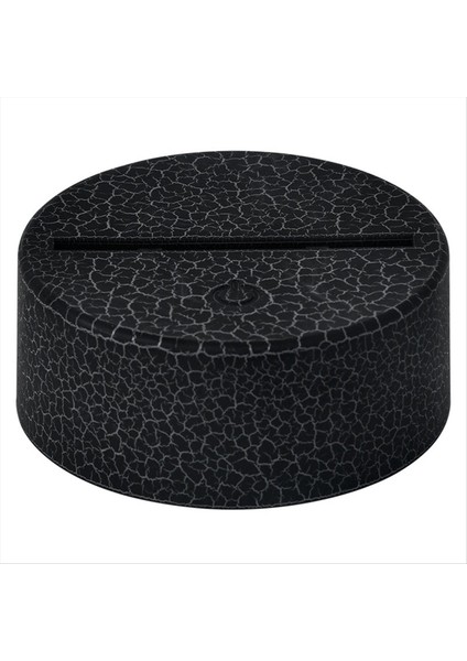 3D Gece Işık Temel Renk Değiştiren Aydınlık Taban Işık USB Arayüz LED Işık Ekran Temel Gece Işık Plastik Base, A (Yurt Dışından) modelleri