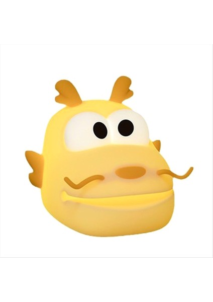 Longbao Ahşap Balık Gece Lambası USB Şarj Üç Vitesli Ayarlanabilir Pat Lamba Sevimli Çizgi Film Eğlenceli Süs Silikon Lamba (Yurt Dışından) fiyatları