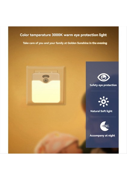 Hareket Sensörü LED Gece Işık Dimmable Lamba Oda Için Oda Enerji Verimli Alacakaranlıktan Şafak Sensör Merdiven Lambası Ab Fiş (Yurt Dışından) fırsatları