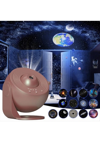 Projektör Gece Işık Planetaryumu Projektör 360 ° Döndür Yatak Odası Yıldızlı Çocuklar Yetişkin Si (Yurt Dışından) indirimleri