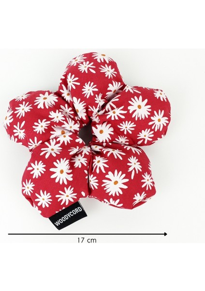 El Yapımı Elyaf Dolgulu Papatya Pofuduk Scrunchie Toka fiyatları