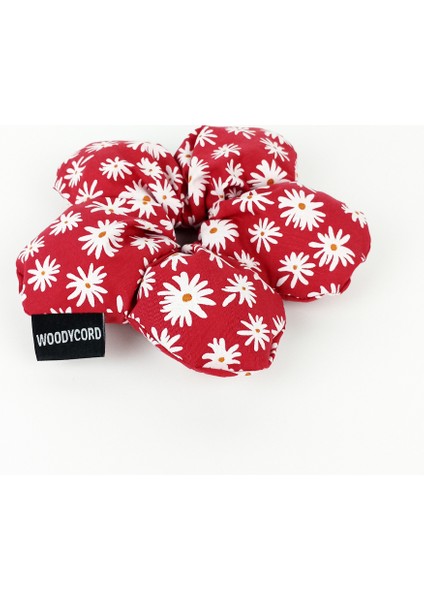 El Yapımı Elyaf Dolgulu Papatya Pofuduk Scrunchie Toka fırsatları