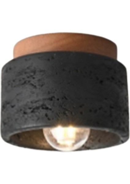 Japon Tarzı Wabi-Sabi Tavan Işık E27 Mutfak Koridoru Oturma Odası Çalışma Salonu Çay Odası Için Üç Renkli Karartma (Yurt Dışından) fiyatları