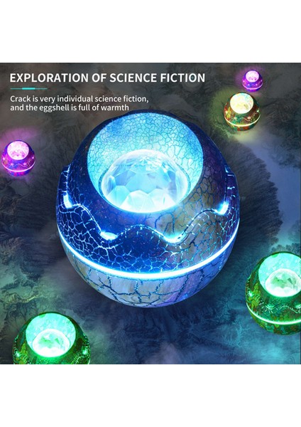 Gece Işık Galaxy Işık Projektör Yatak Odası Için Uygun Beyaz Gürültü Bluetooth Hoparlör Dinozor Yumurta Galaxy Projektör (Yurt Dışından) fiyatları