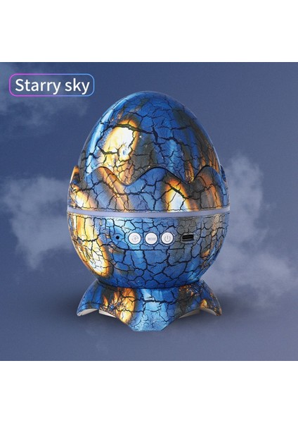 Gece Işık Galaxy Işık Projektör Yatak Odası Için Uygun Beyaz Gürültü Bluetooth Hoparlör Dinozor Yumurta Galaxy Projektör (Yurt Dışından) fırsatları