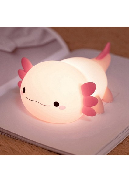 Semander Altıgen Dinozor Gecesi Işık Sevimli Yatak Odası Emzirme Göz Koruması Dökme Işık Salamander Gece Işığı (Yurt Dışından) fiyatları