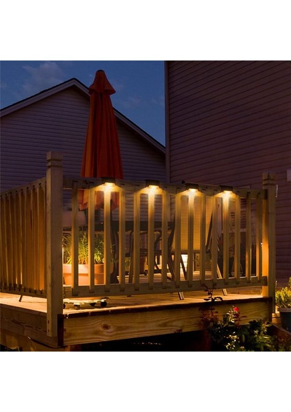 Güneş Güverte Işıkları Açık 16 Paket, Güneş Step Işıkları Su Geçirmez LED Güneş Işıkları Açık Merdivenler, Adım, Çit (Yurt Dışından) fırsatları