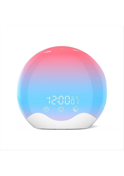 Gündoğumu Çalar Saat, Dokunmatik Kontrol ile Işık Uyandır, Yatak Odası Için Çift Taraflı Işık Çalar Saat, Çift Alarm ve Erteleme (Yurt Dışından)