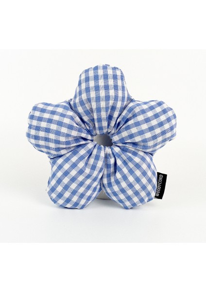 Woody Cord Scrunchies Içi Dolgulu Lastikli Büyük Boy Çiçek Model Saç Tokası fiyatları