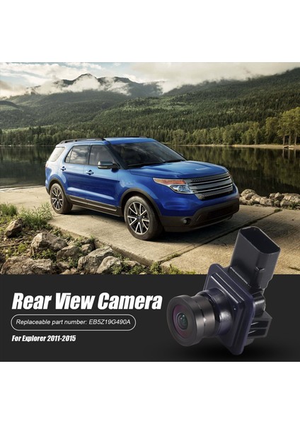 Arka Görünüm Yedekleme Kamera Otomatik Parçaları Geri Kamera 2011-2015 Ford Explorer EB5Z19G490A (Yurt Dışından) fırsatları