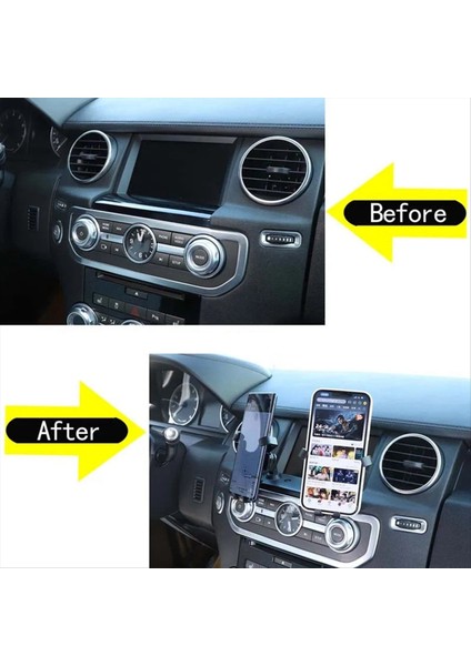 Land Rover Discovery Için 4 Lr4 2010-2016 Araba Merkezi Kontrol Gezinme Ekranı Telefon Braketi Gps Tutucu Aksesuarları (Yurt Dışından) indirimleri