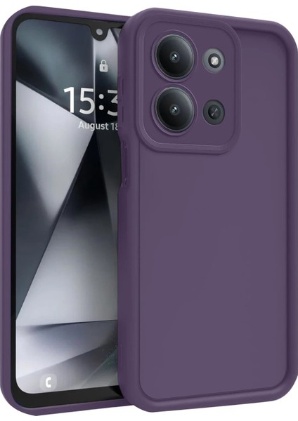 CPT83 Xiaomi Redmi 15C 4g Viera Silikon - Mürdüm