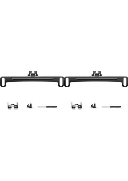 2x Evrensel Araba Arka Görünüm Kamera Loser Letra Plakası Braket Kit Aksesuarları Yalnızca Yedek Kamera Ters Kamera Için Tutucu (Yurt Dışından)