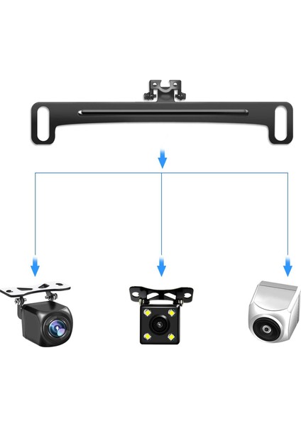 2x Evrensel Araba Arka Görünüm Kamera Loser Letra Plakası Braket Kit Aksesuarları Yalnızca Yedek Kamera Ters Kamera Için Tutucu (Yurt Dışından) modelleri