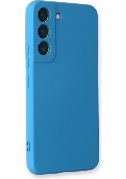 CPT83 Samsung Galaxy S23 Plus Kılıf Nano Içi Kadife Silikon - Mavi fiyatları