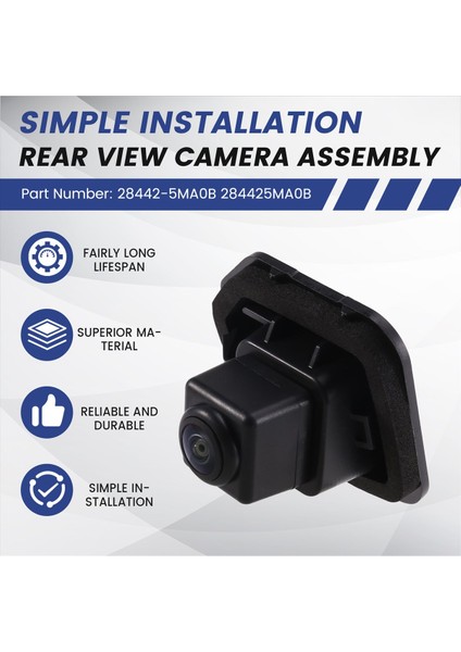 Nissan Bluebird U15Z Için Yeni Yedekleme Arka Görünüm Kamerası 28442-5MA0B 2016-2021 Park Ters Yardım Kamerası 284425MA0B (Yurt Dışından) fırsatları
