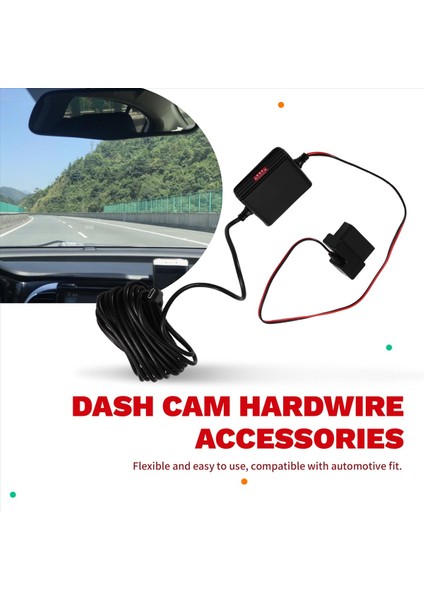 Araba Dash Cam Hardwire Aksesuarları Obd-2 Araba Dash Cam USB / Typ-C Arayüz Park Dash Cam Kablosu Obd-2 (Yurt Dışından) fırsatları