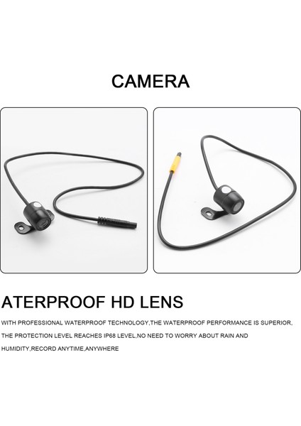 3 Inç 1080P Hd Motosiklet Kamerası Dvr Motor Dash Cam Özel Çift Track Ön Rorder Motosiklet Elektroniği KY-MT18 (Yurt Dışından) indirimleri