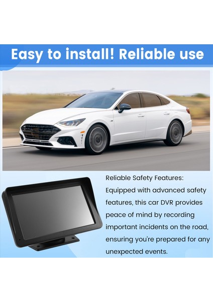 7inch Dash Cam 4K Araba Dvr Kablosuz Carplay Android Otomatik Video Kayı (Yurt Dışından) fırsatları