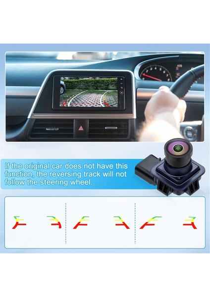 Araba Arka Görünüm Yedek Kamera Park Park Yardım Kamerası BT4Z-19G490-B FL1T-19G490-AC Ford Edge 2011-2015 (Yurt Dışından) fırsatları