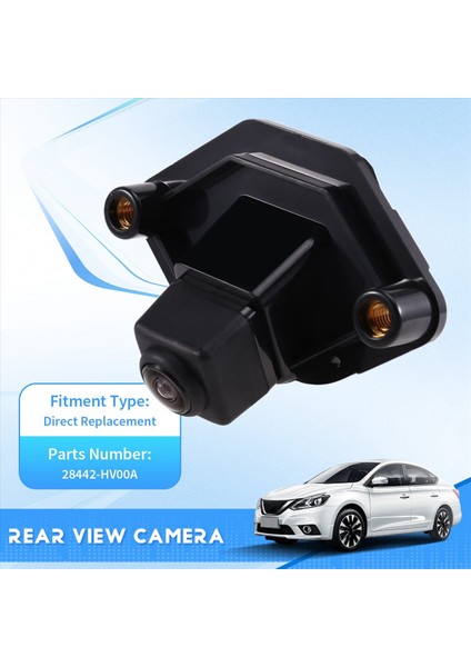 Arka Yedek Park Yardım Kamerası 28442-HV00A 28442HV00A Nissan Rogue Sport Qashqai 2018 2019 2020 2021 2022 (Yurt Dışından) fırsatları