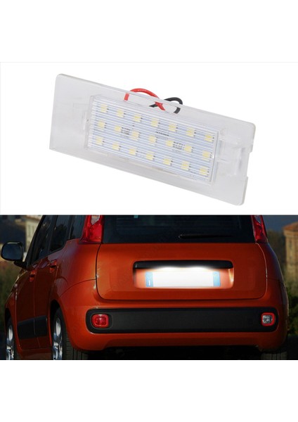 1paır LED Plaka Fiat Panda Mk3 169 2003-2012 Mk4 319 2011- 71734797 71771501 (Yurt Dışından) fırsatları