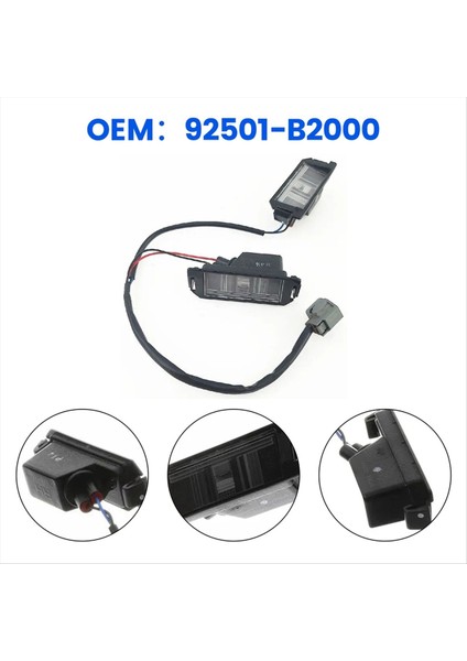 92501B2000 Araba Arka Plaka Lambası Lh &amp Rh Kia Soul 2014-2019 Için (Yurt Dışından) modelleri