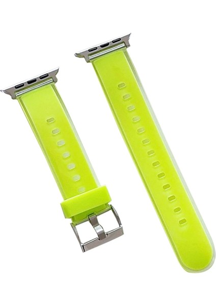 CPT83 Watch 45MM Jelly Silikon Kordon - Yeşil