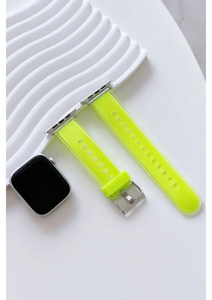 CPT83 Watch 45MM Jelly Silikon Kordon - Yeşil fiyatları