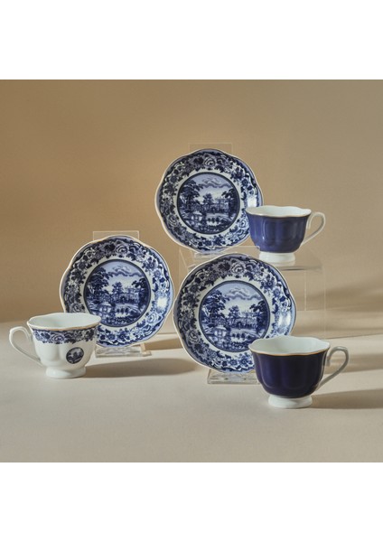 Blue Odyssey 6 Kişilik Kahve Fincan Takımı 80 ml modelleri