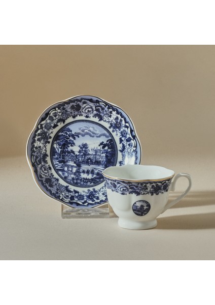 Blue Odyssey 6 Kişilik Kahve Fincan Takımı 80 ml fırsatları