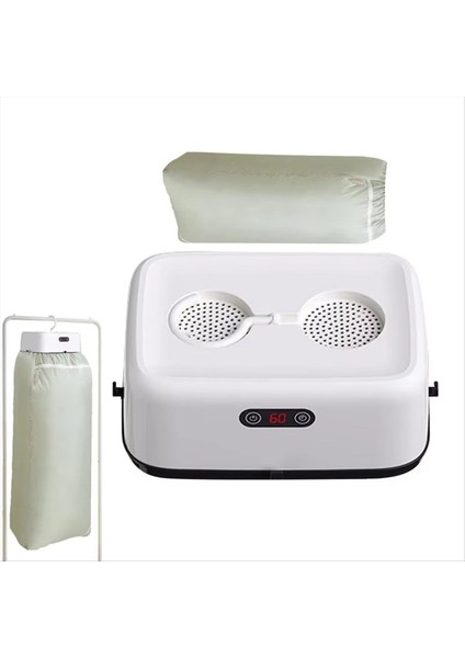 Taşınabilir kıyafet kurutma makinesi, mini/apartman seyahati için kompakt kurutucu, ayarlanabilir zamanlayıcı AB fişi ile küçük hızlı kurutma makinesi (Yurt Dışından) fırsatları